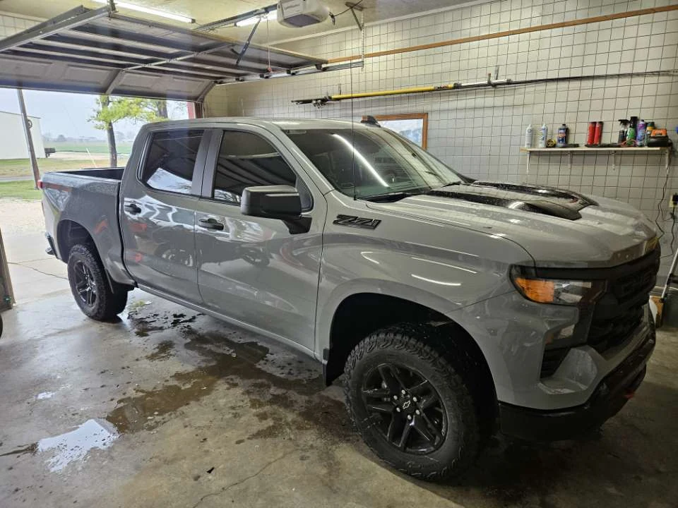 Inside Jackson Tint — shop interior and work bay